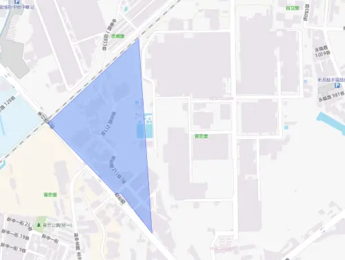 ▲桃園市中壢區8月31日停水範圍。（圖／自來水公司water.gov.tw）