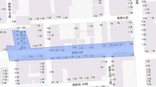 ▲台南市新營區8月31日停水範圍。（圖／自來水公司water.gov.tw）