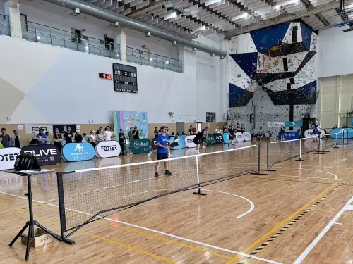 ▲新北永和運動中心9、10月推出國中以上新手入門匹克球班及進階班匹克球班（照片來源｜永和運動中心）　