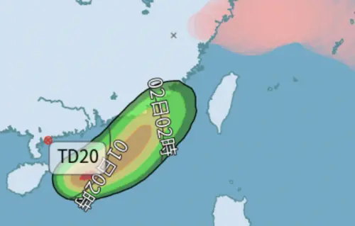 ▲沙德爾颱風若復活，路徑將朝東北，氣象署「再次發布颱風警報」的機率偏低。（圖／中央氣象署cwa.gov.tw）