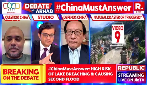 影／尼泊爾土石流扯出中國責任！戰狼高志凱登印度節目激辯主持人