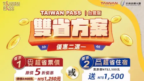 Taiwan PASS明開賣！國旅補助台鐵5折、賺1500元住宿券雙省方案曝