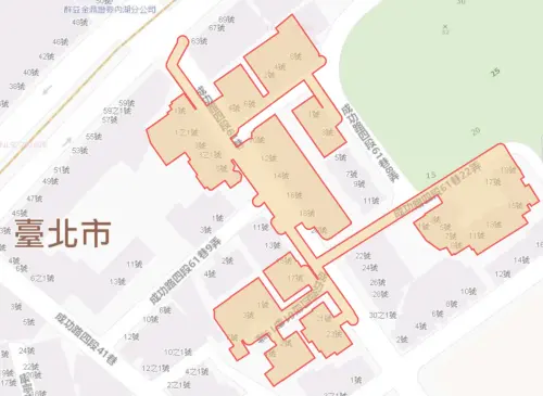 ▲台北市信義區9月1日停水範圍。（圖／自來水公司water.gov.tw）