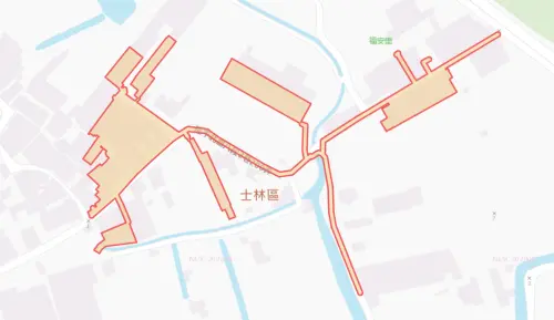 ▲台北市士林區9月1日停水範圍。（圖／自來水公司water.gov.tw）