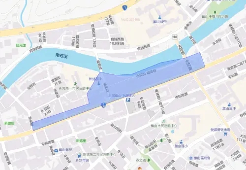 ▲桃園市龜山區9月1日停水範圍。（圖／自來水公司water.gov.tw）