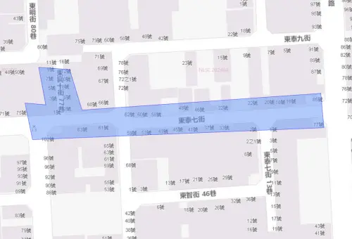 ▲台南市新營區9月1日停水範圍。（圖／自來水公司water.gov.tw）