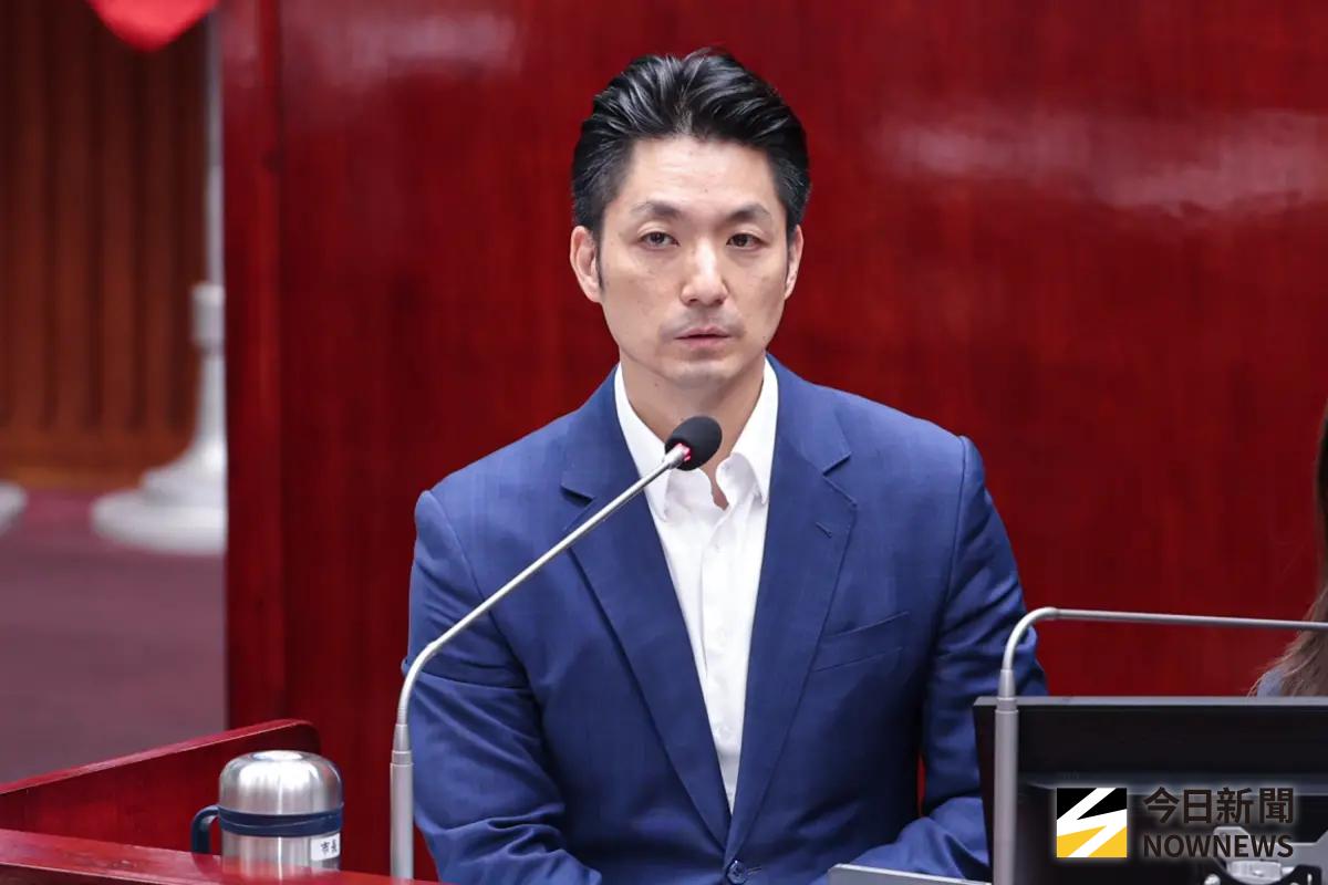 ▲台北市長蔣萬安證實大兒子蔣得立在美國出生、有美國籍。（圖／記者朱永強攝影）
