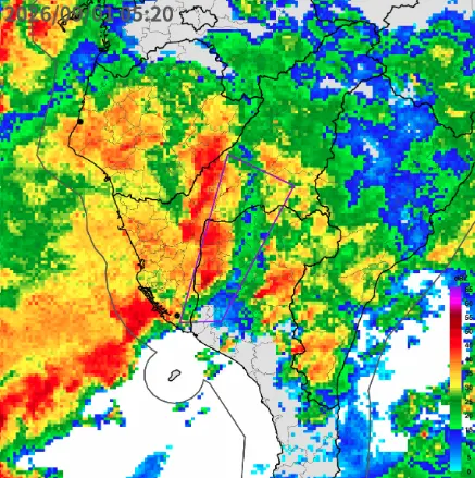 ▲氣象署一早也針對高雄市、屏東縣發布大雷雨警戒及災防告警，提醒民眾有短延時強降雨發生。（圖／中央氣象署cwa.gov.tw/）