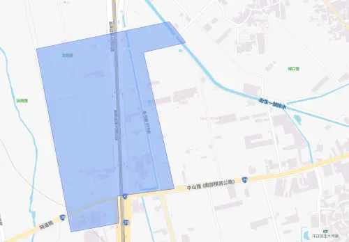 ▲台南市新化區9月2日停水範圍。（圖／自來水公司water.gov.tw）