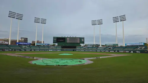 澄清湖球場兄弟、台鋼之戰因雨延賽！羅戈挑戰本季第10勝要再等等