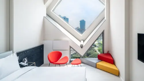 ▲響應9月上路的平日國旅優惠，台中大毅老爺行旅推出住宿加碼方案，首晚最高折888元，連住兩晚最高可省2,310元 。（圖／台中大毅老爺行旅 提供）