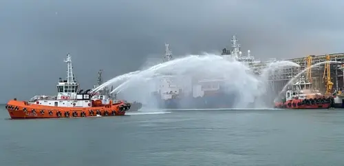 海域化災應變邁實戰！海保署辦化學品污染應變及麥寮港綜合演練