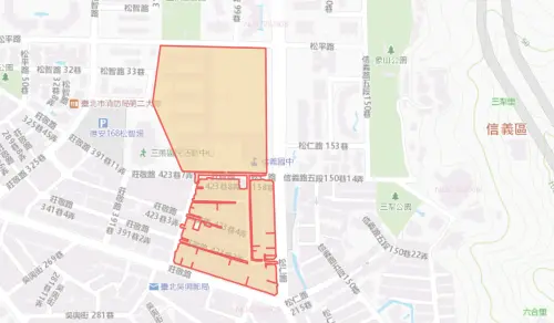 ▲台北市9月3日停水範圍。（圖／自來水公司water.gov.tw）