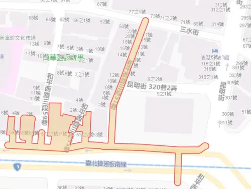▲台北市9月3日停水範圍。（圖／自來水公司water.gov.tw）