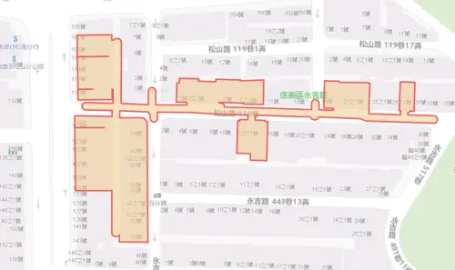 ▲台北市信義區9月3日停水範圍。（圖／自來水公司water.gov.tw）