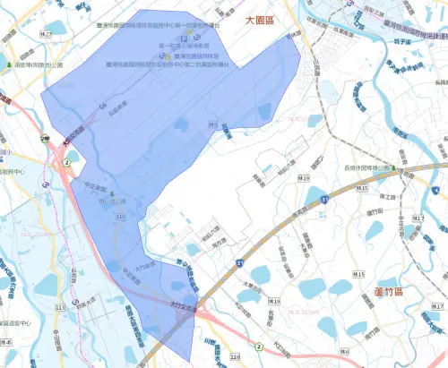 ▲桃園市9月3日停水範圍。（圖／自來水公司water.gov.tw）