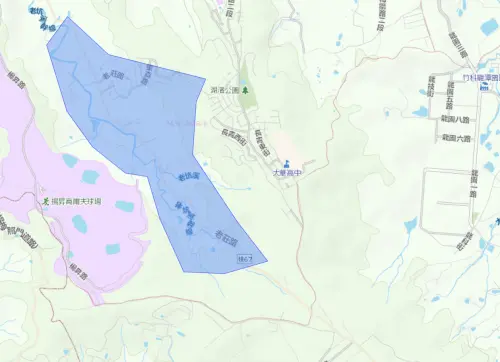 ▲桃園市楊梅區9月3日停水範圍。（圖／自來水公司water.gov.tw）