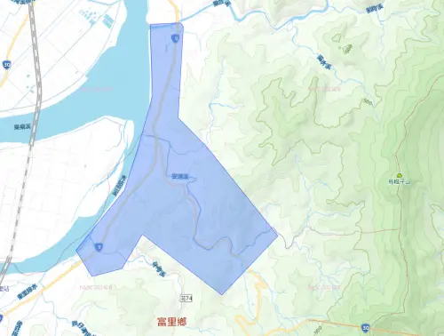 ▲花蓮縣9月3日停水範圍。（圖／自來水公司water.gov.tw）