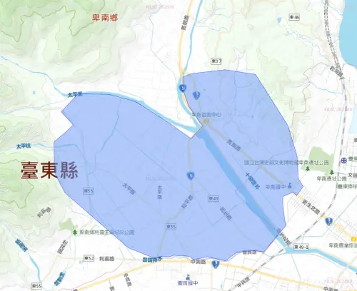▲台東縣9月3日停水範圍。（圖／自來水公司water.gov.tw）