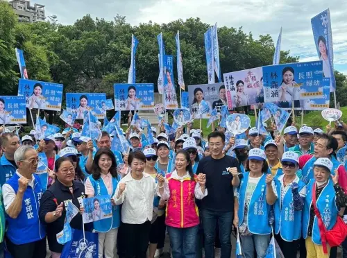 林霈涵登記拚議員連任 提AI治理與婦幼長照政見