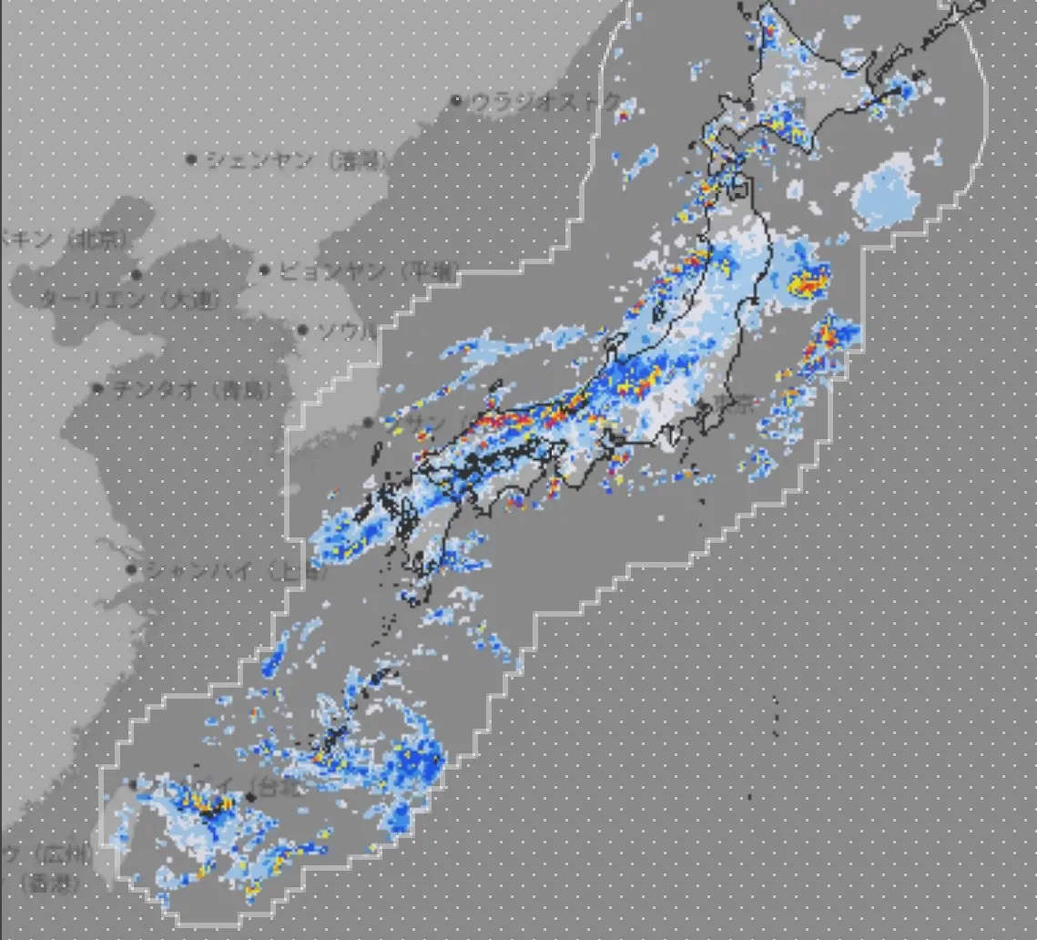 「科羅旺颱風+鋒面」線狀雨帶!日本氣象廳示警一週大範圍強降雨