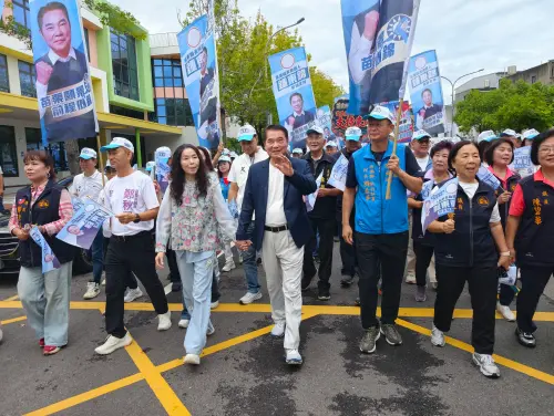 鍾東錦登記拚連任！推20億守護計畫　敬老金加碼5000元