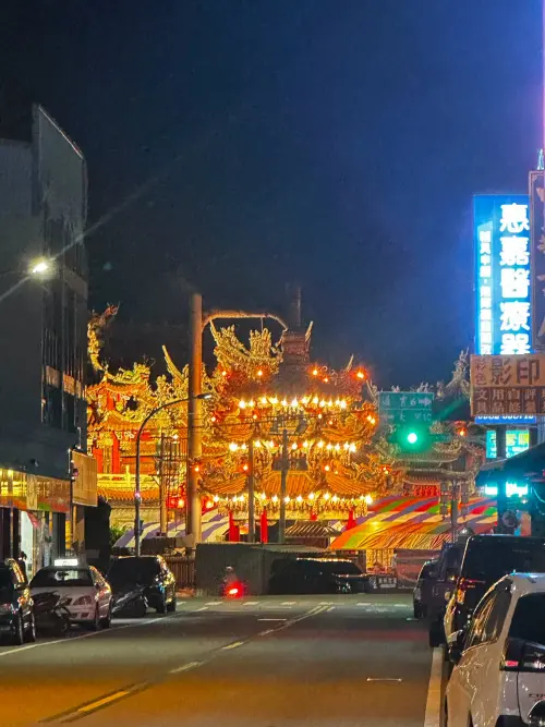 ▲鬼門關夜市舉辦時，苗栗通霄分局將針對苑裡火車站前與周邊道路實施交通管制。（圖／苑裡慈和宮）