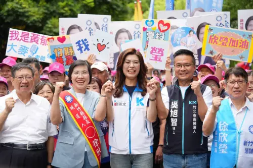 藍白正式分道揚鑣！吳旭智登記戰竹北　喊團結守藍天