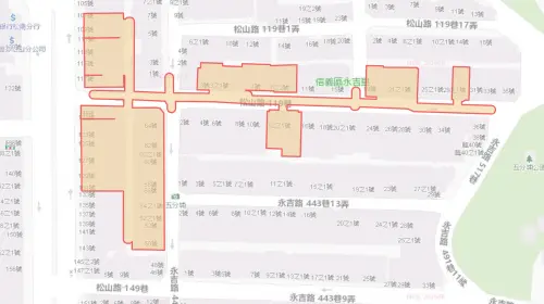 ▲台北市9月4日停水範圍。（圖／自來水公司water.gov.tw）