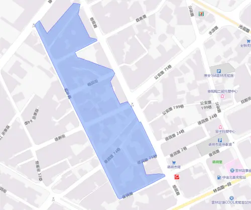 ▲雲林縣9月4日停水範圍。（圖／自來水公司water.gov.tw）