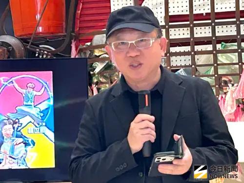 ▲高雄市立美術館館長顏名宏致詞。(圖／記者黃守作攝，2026.09.03)