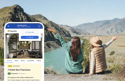 ▲ 無論是想要民宿或是景觀飯店，通通讓Expedia包辦你的各種住宿需求