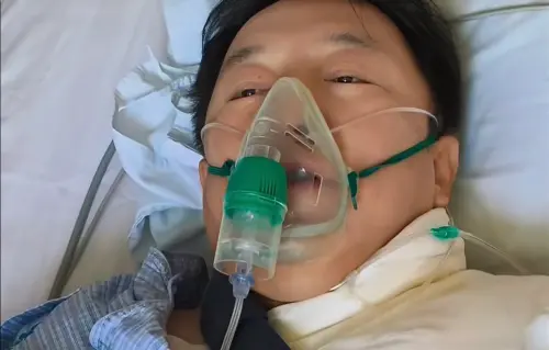 金馬影帝黃渤摔車送醫！鎖骨骨折、戴氧氣罩　苦唱：多麼痛的領悟