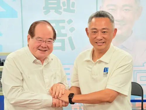 楊鎮浯不選金門縣長了！李乾龍大讚「忠孝兩全」　一句藏2028布局