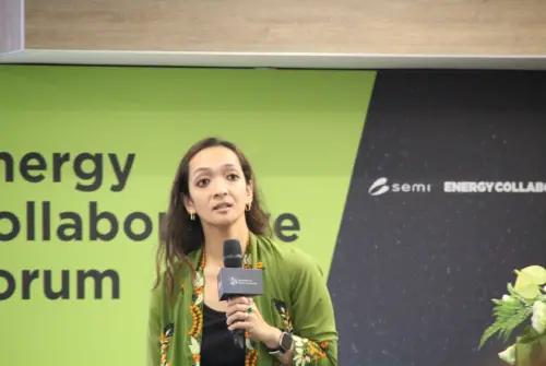 ▲Fauziah Marzuki指出，資料中心的用電需求將超過 4,000 TWh，而10年前的資料中心用電量低於5MWh，現在都已經達到上百MWh。（圖／記者鍾泓良攝影）