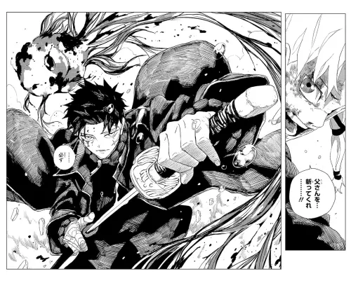▲《神樂鉢》第37話中，六平千鉱取回妖刀「淵天」後拔刀迎戰，獲選全球最受歡迎名場面。（圖／翻攝自《神樂鉢》官方網站）