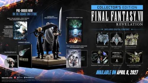 ▲官方將推出限量版的「Final Fantasy VII Remake Series Complete Edition」，給玩家收藏。（圖／《FF7》）
