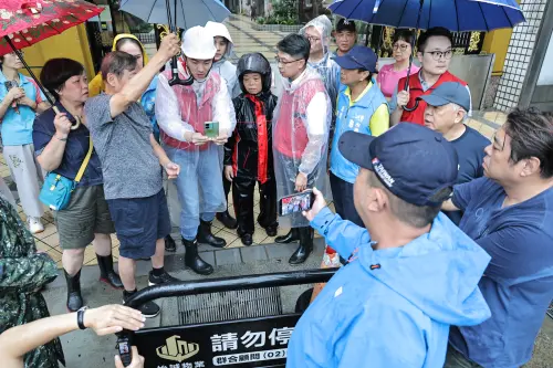▲謝國樑強調，市府將持續爭取中央支持，盼明年度能接續核定工程經費，加速推動滯洪池及相關防洪設施建設。（圖／基隆市府提供）