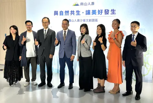 ▲南山人壽斥資40億，打造頂級人才培訓基地，沙崙文創園區一期基地將於今（2026）年9月底啟用。（圖／記者顏真真攝）