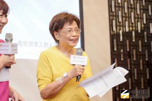 ▲78歲張女士乳癌28年，晚期復發面臨抗藥瓶頸，所幸及時檢測出HER2弱陽性並使用新藥，逆轉人生。（圖／記者金武鳳攝，2026.9.5)
