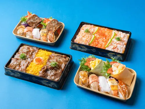 ▲爭鮮gogo首推澳洲M8和牛餐盒！海味高蛋白餐盒熱銷。（圖／爭鮮sushiexpress.com.tw)