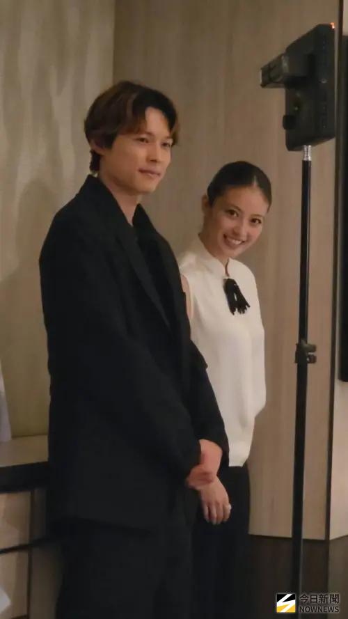 ▲《天鵝與蝙蝠》男主角松村北斗、 女主角今田美櫻都曾來過台灣，對美食念念不忘。（圖／記者陳雅蘭攝）