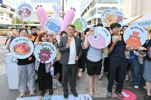 阿和飄洋過海現身首爾　屏東弘大快閃推廣旅遊
