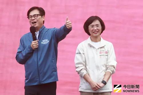 ▲ 高雄市長陳其邁出席民進黨新北市長參選人蘇巧慧競選總部成立大會。（圖／記者葉政勳攝 ,2026.09.05）