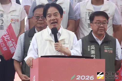 讚蘇巧慧衝衝衝2.0！賴清德示警：我們贏面很大但對手不軟