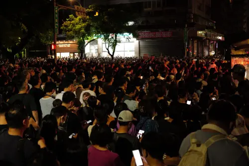 《大象來了》士林擠爆！人潮綿延逾2街區　民眾爬樹、現場看直播