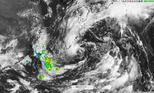 ▲科羅旺颱風外圍環流影響，今天北部、東北部降雨顯著，主要集中在桃園、大台北、宜蘭。（圖／天氣職人-吳聖宇臉書）