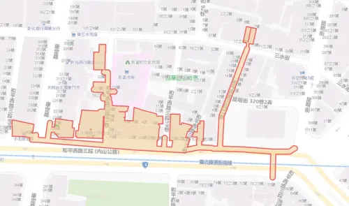 ▲台北市9月7日停水範圍。（圖／自來水公司water.gov.tw）