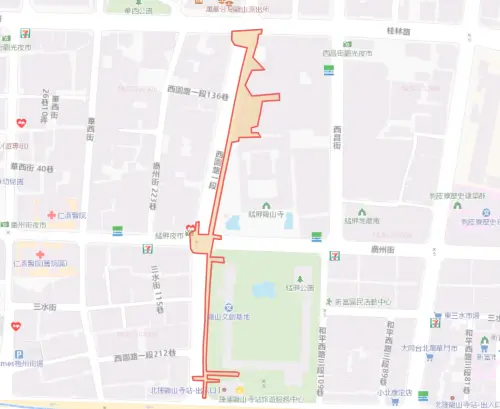▲台北市9月7日停水範圍。（圖／自來水公司water.gov.tw）