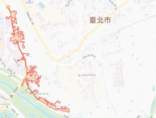 ▲台北市9月7日停水範圍。（圖／自來水公司water.gov.tw）